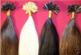 Mechas com Pontas Queratinadas - Cabelo Liso ou Cacheado (Permanente) - Castanho 40cm (Pacote com 50 mechas)